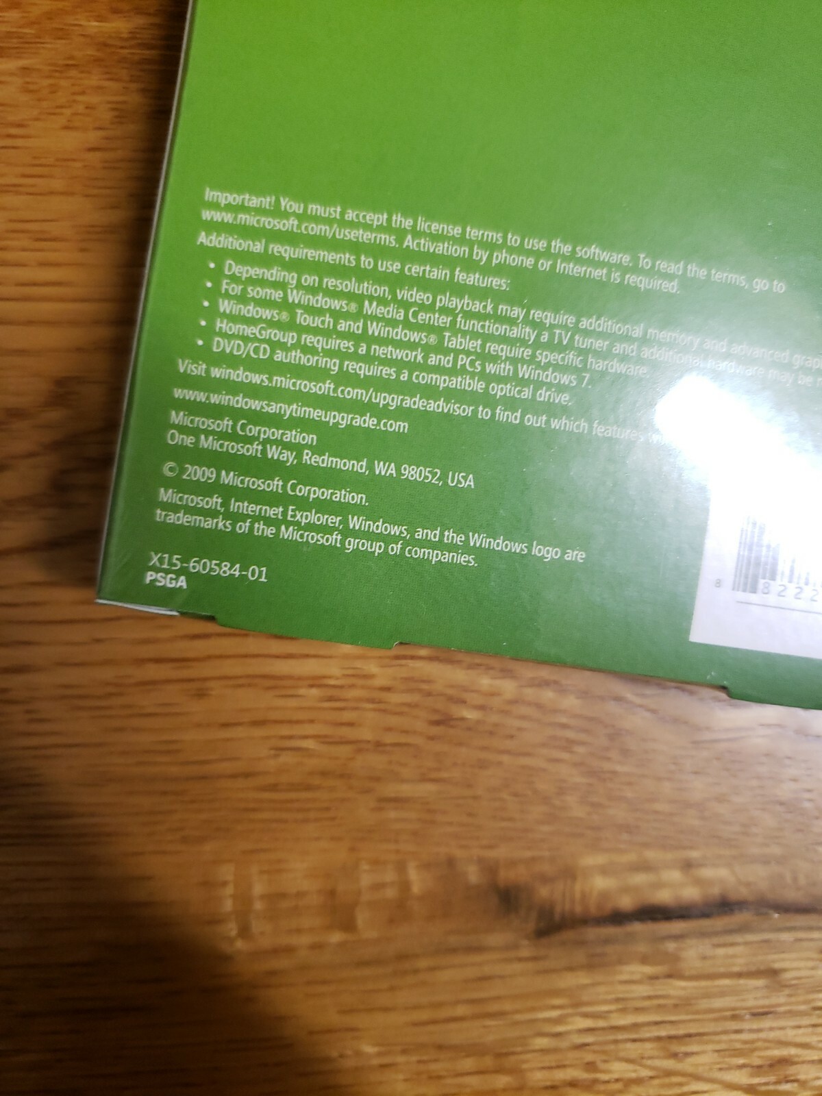 Microsoft Windows 7 Home Premium – Upgrade
