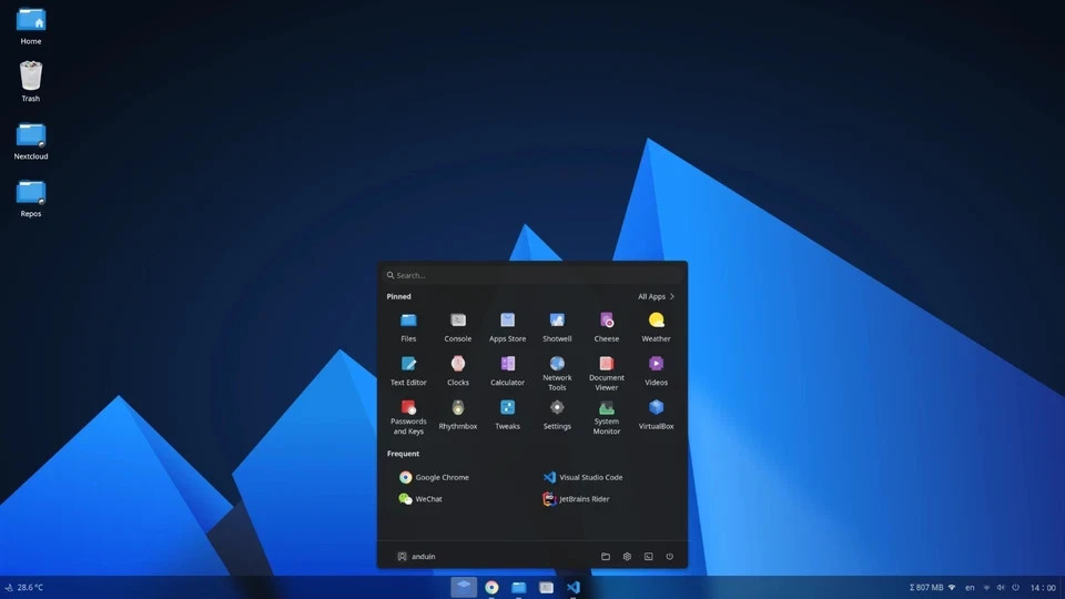 Linux DVDs AnduinOS Noble Numbat 1.1 LTS – 64 bit DVD Boot – Multilingual