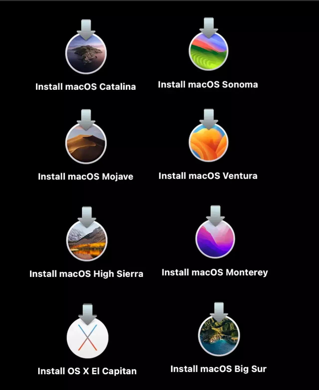 macOS HS download tools. Make your own flash drive or ISO DIY READ!!