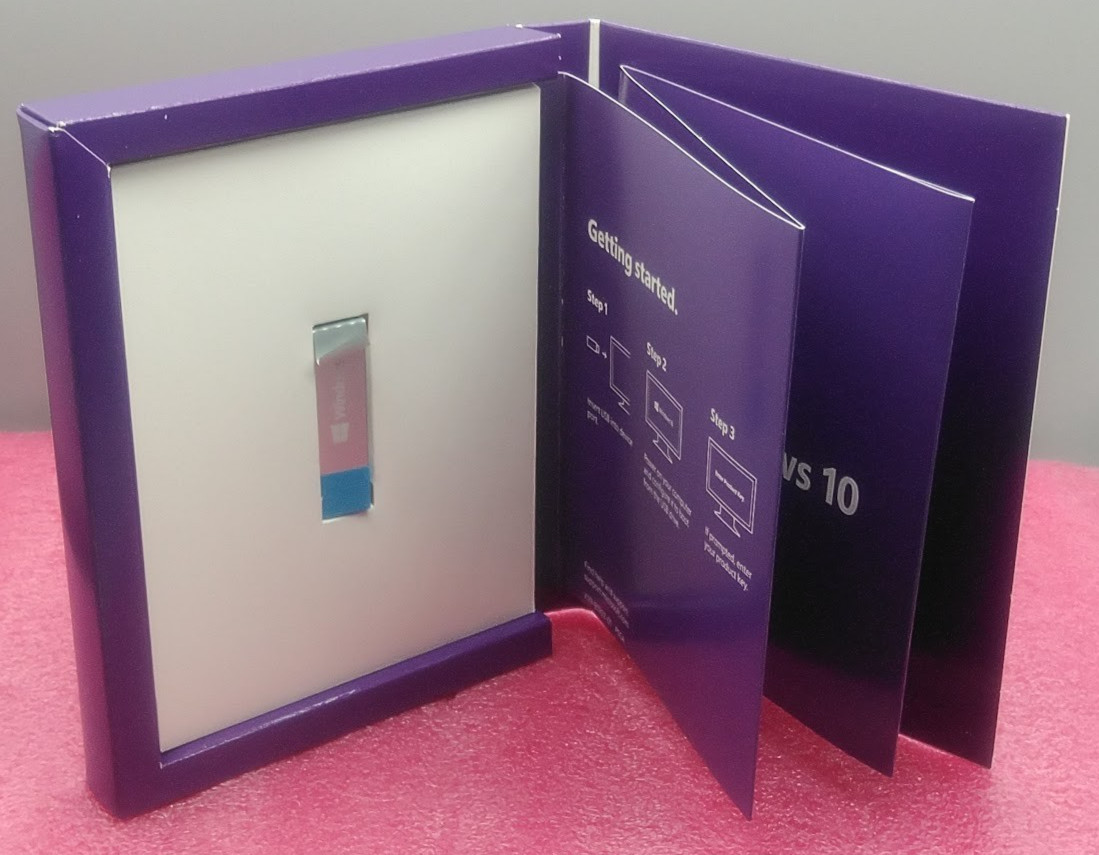 Microsoft Windows 10 Pro – SKU-FQC-08788 – 32-bit 64-bit USB 3 NEW – Lot of 10