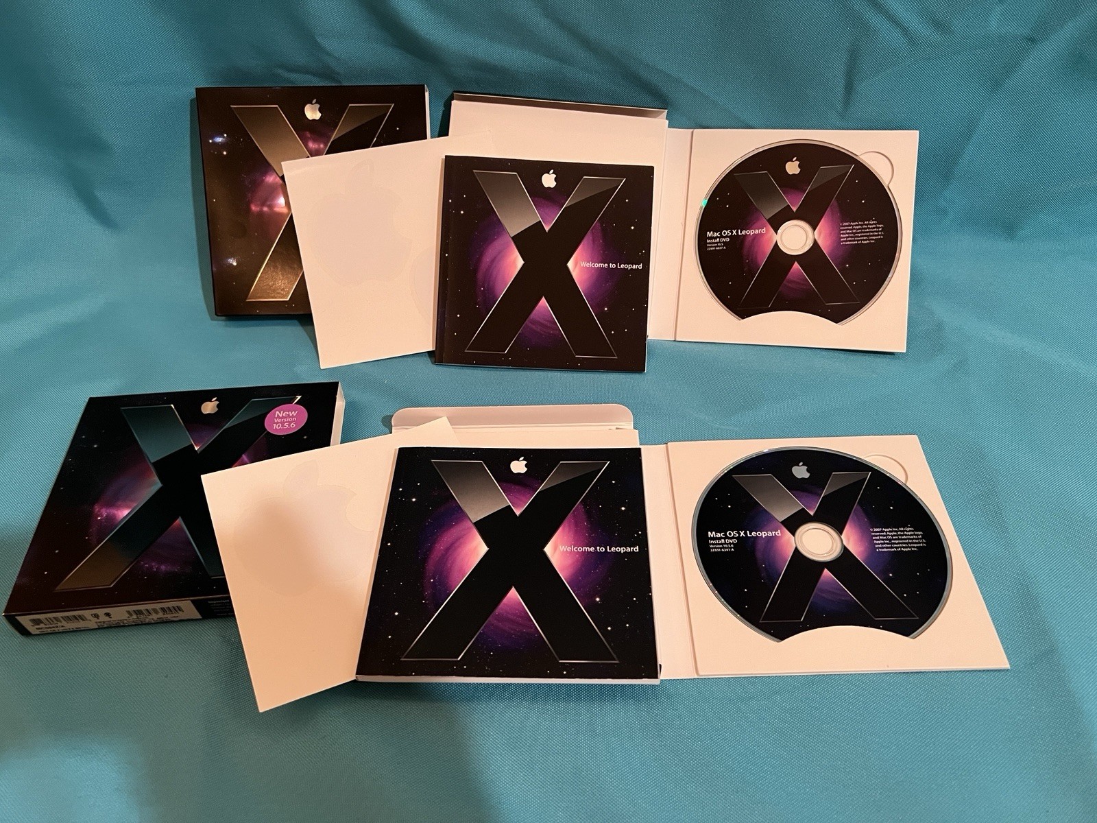 Apple Mac OS X Leopard, Snow Leopard, iLife, iWork, Aperture HUGE Retail Lot