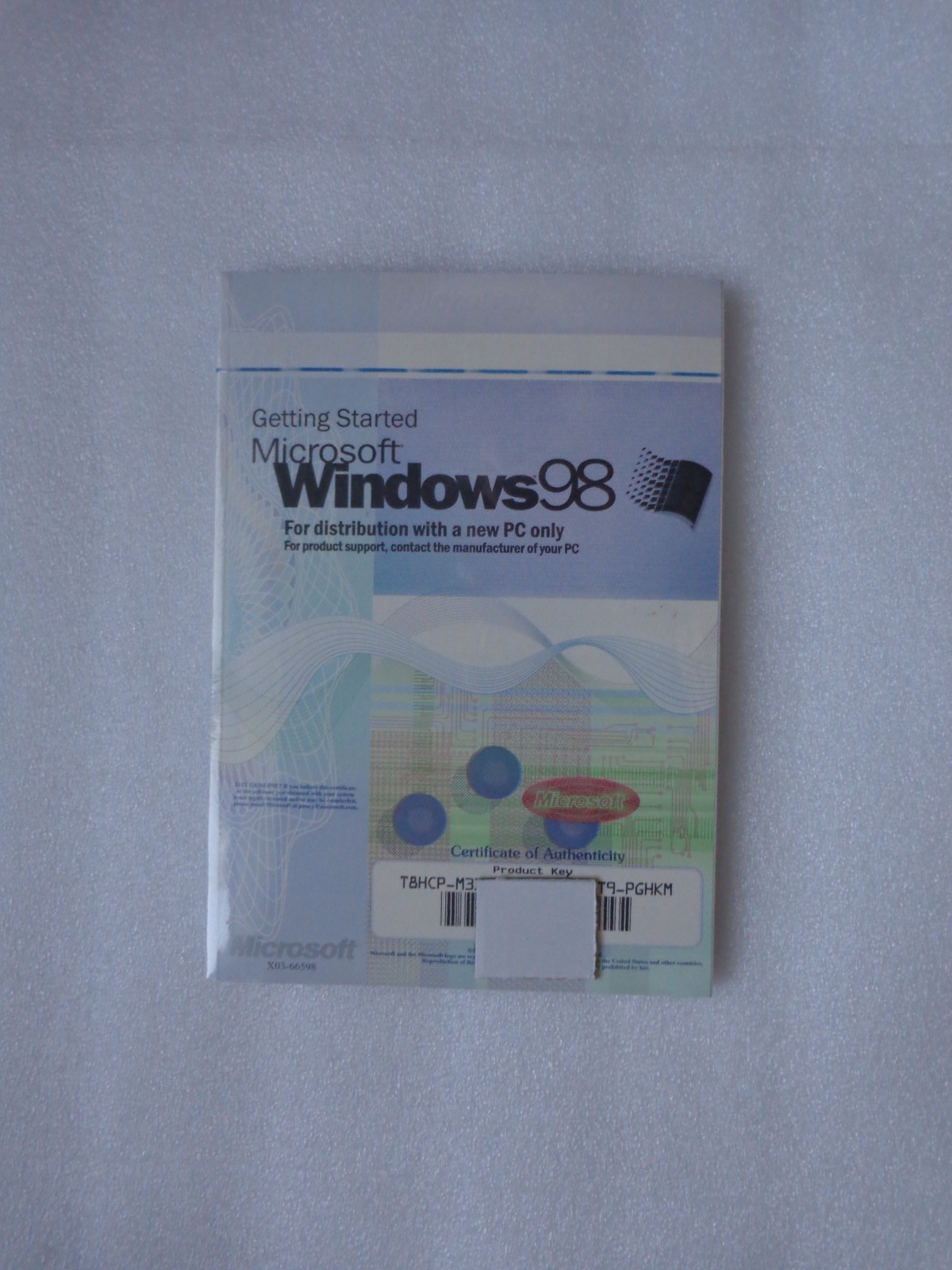MICROSOFT WINDOWS 98 FIRST EDITION FULL OPERATING SYSTEM MS WIN =NEW SEALED=