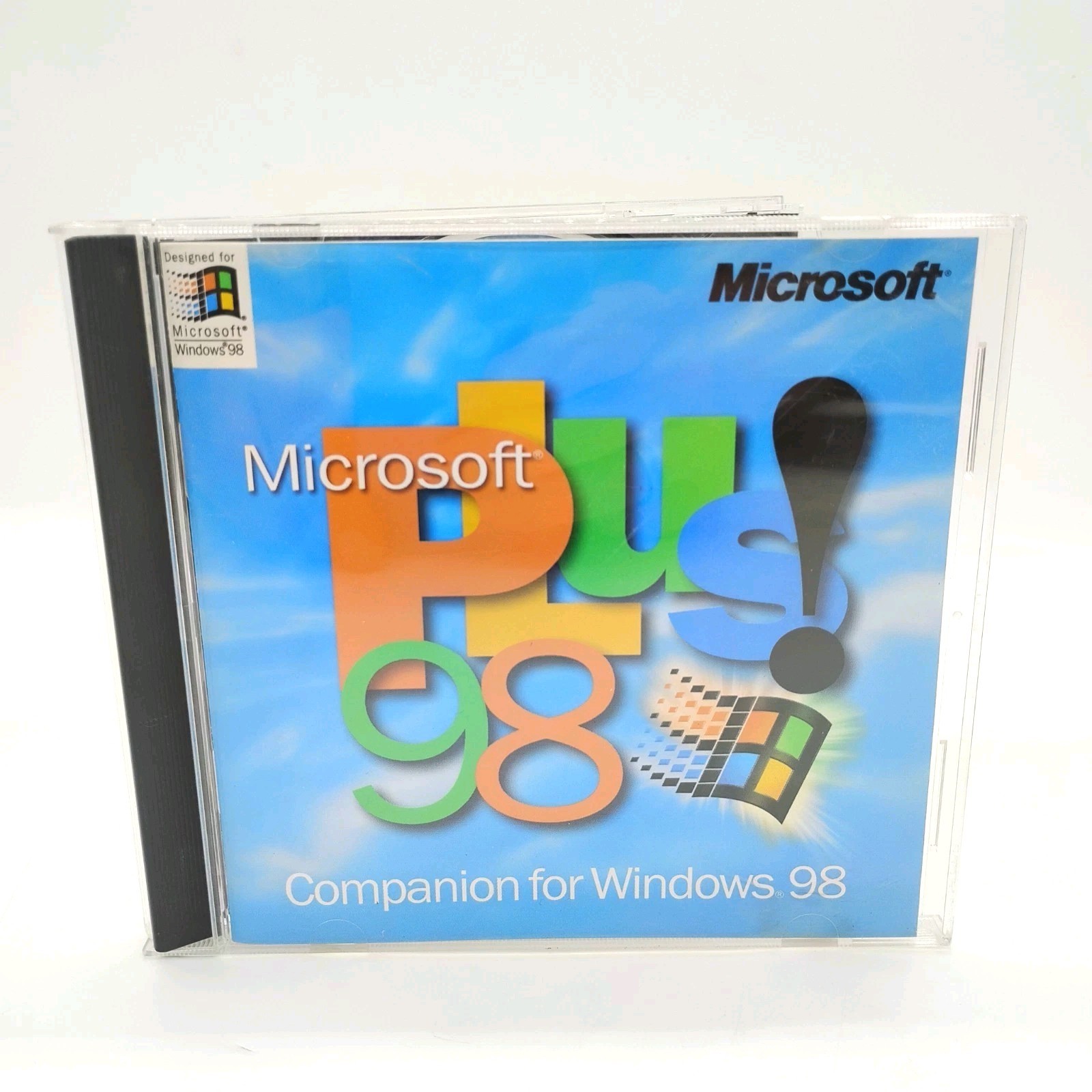 Microsoft Plus! 98 – Companion For Windows 98 (PC) w/ Key, VGC Disc Fast Ship
