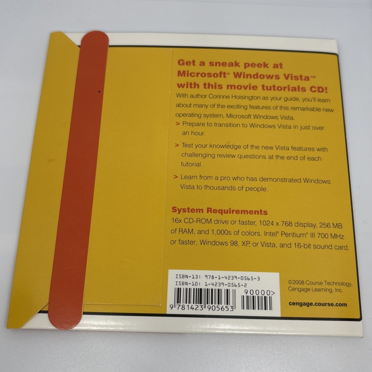 Movie Tutorial CD Microsoft Windows Vista – A Guided Tour Brand New 2008 Sealed