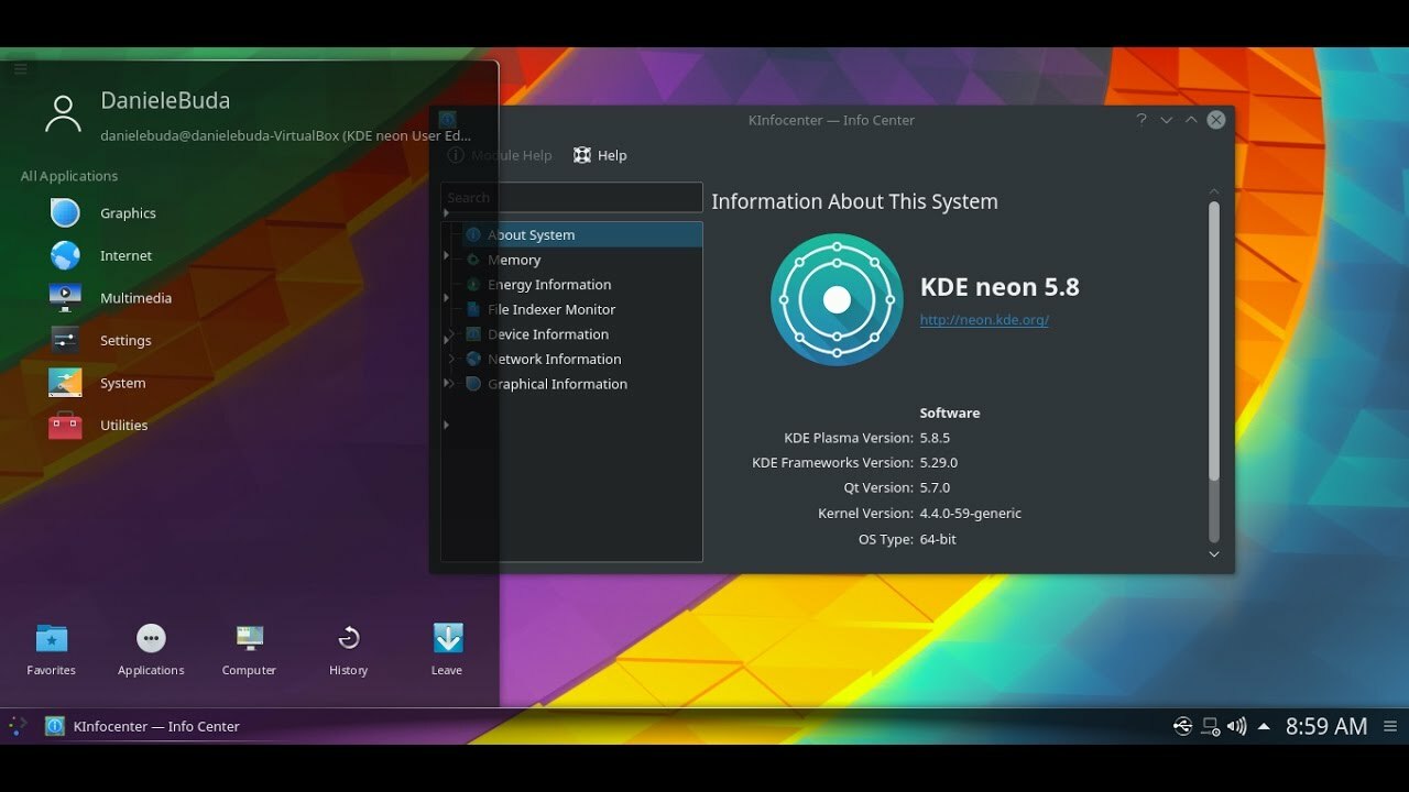 KDE Neon OS USB Drive – Linux Operating System – Latest 64Bit Version