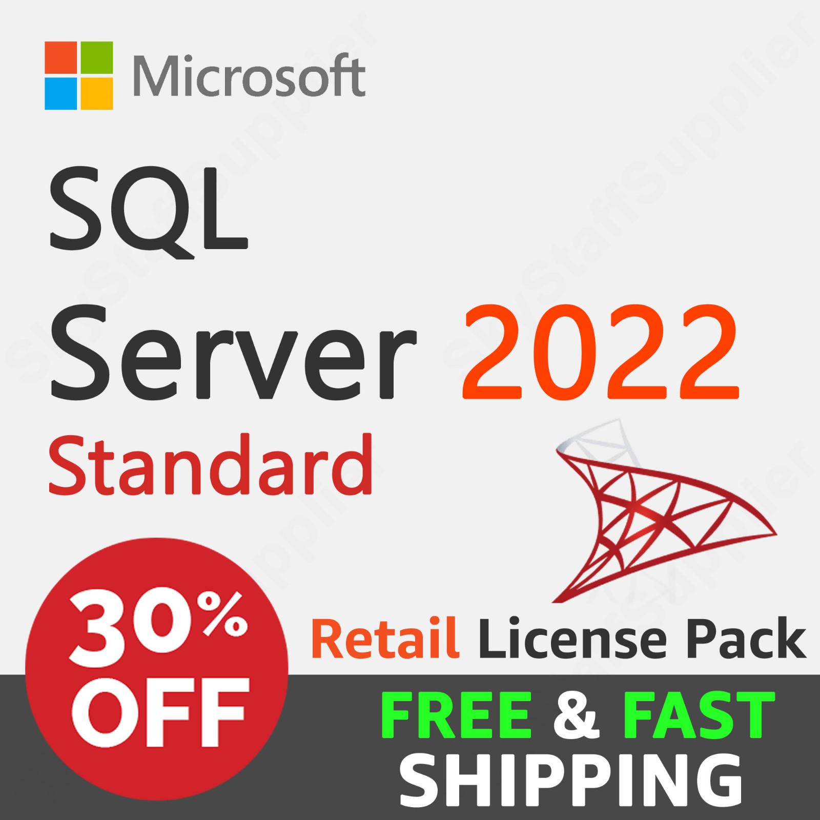 Microsoft SQL Server 2022 Standard Edition (Retail) – Full Version License – NEW