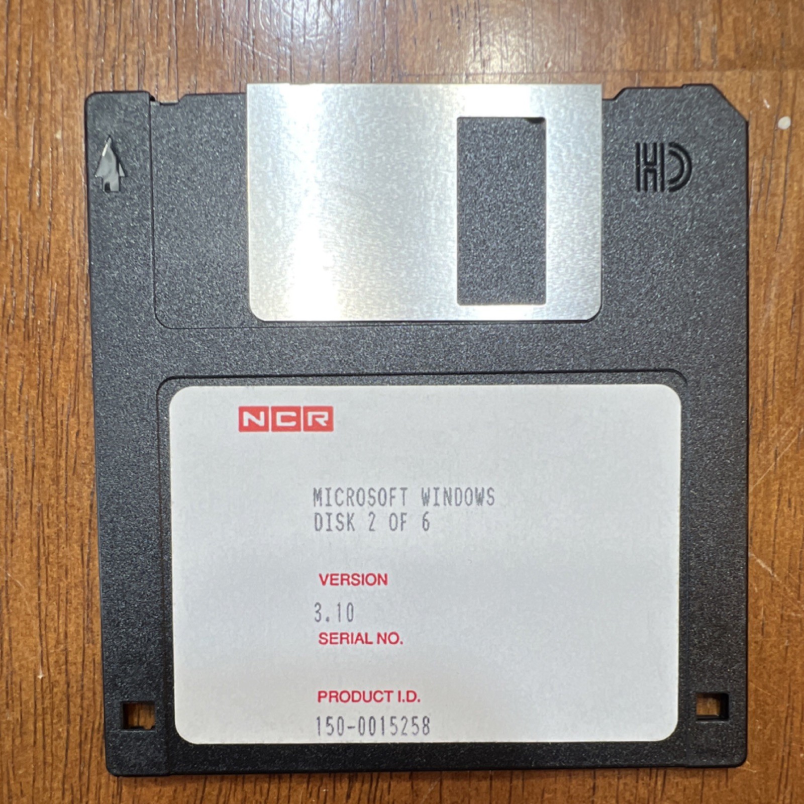 NCR Microsoft Windows 3.10 Floppy 3.5″ Operating System 6 Disk Set English