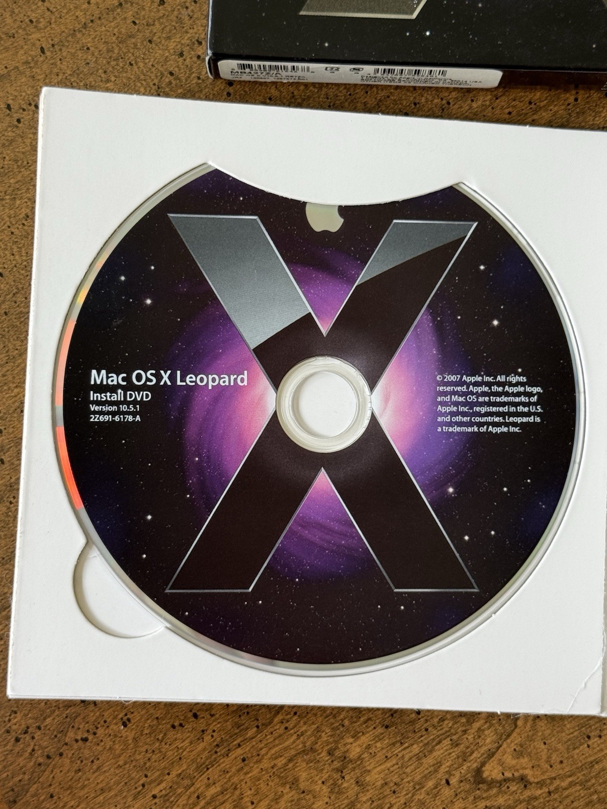 Apple Mac OS X v10.5 Leopard (Retail (License + Media)) (1 User/s) – Full…