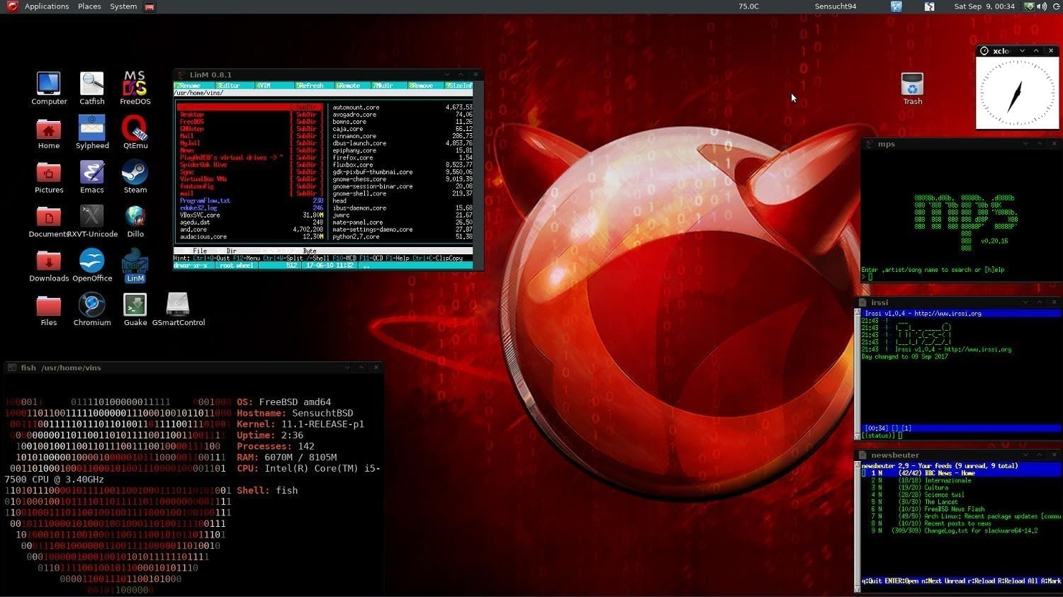 Latest New Release FreeBSD OS 64 Bit BSD OS Operating System for PC on DVD