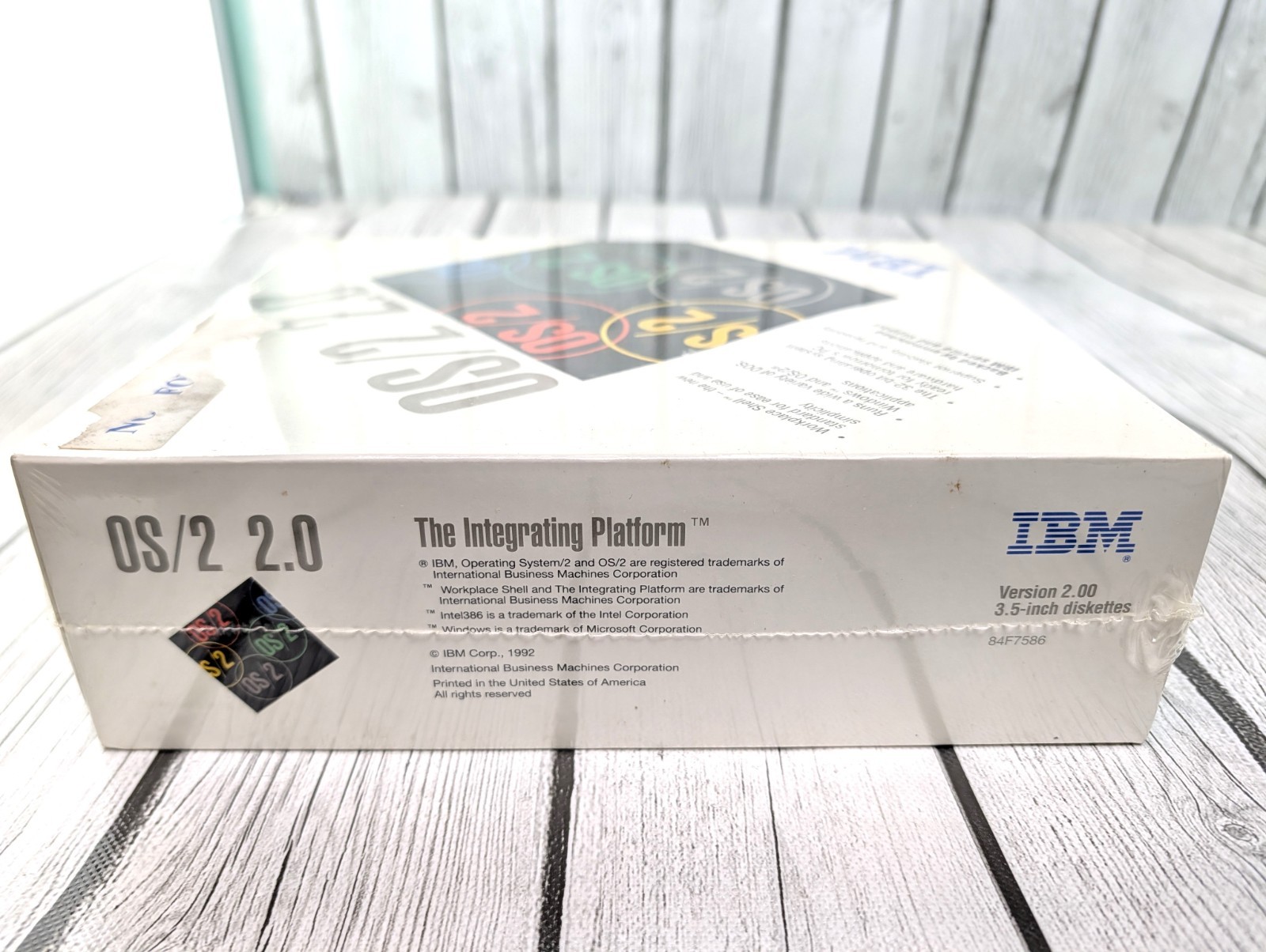 IBM OS/2 2.0 3.5″ Disks New Sealed