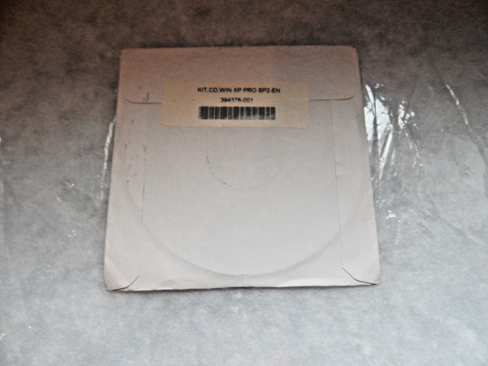 HP Operating System DVD – Windows XP PRO SP2 394377-001