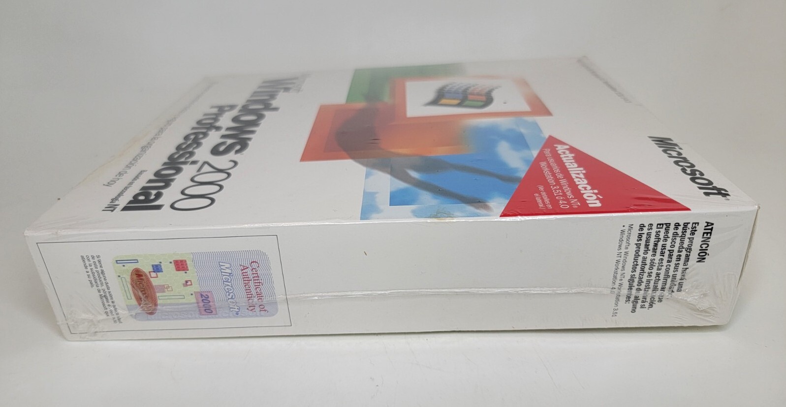 Microsoft Windows 2000 Professional Actualizacion NT Workstation 3.51 o 4.0
