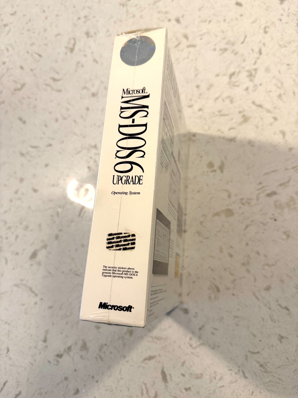 Vintage Factory Sealed! Microsoft MS-DOS 6 UPGRADE 3.5″ disks