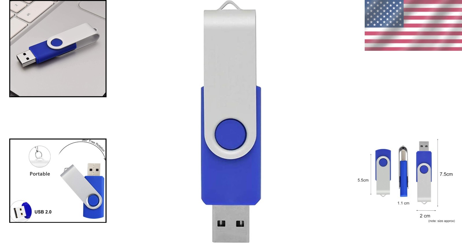 Compact 16GB USB Drive for Windows 10 Installation & Repair – Lightweight