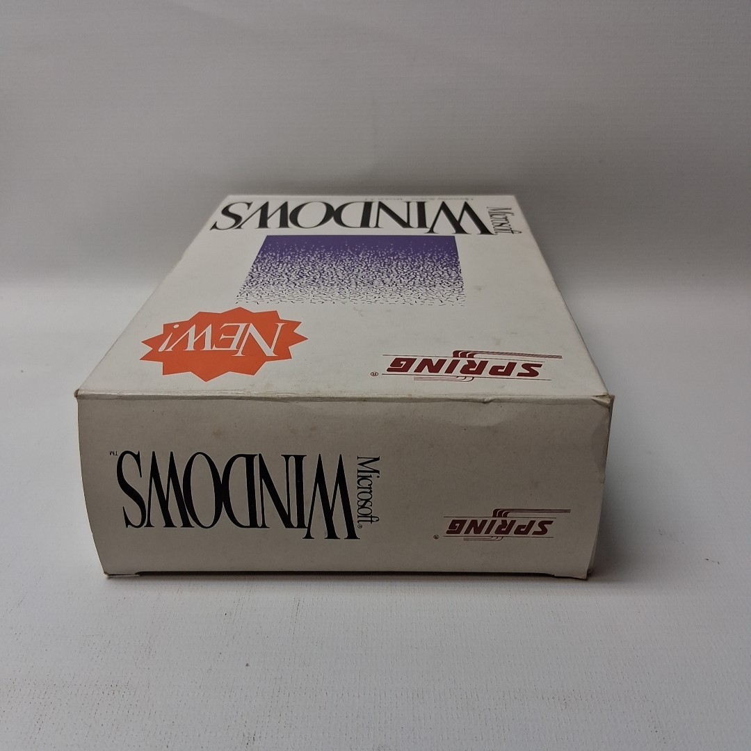 Microsoft Windows Version 3.1 1992 Spring Release 5.25″ Disks Big Box