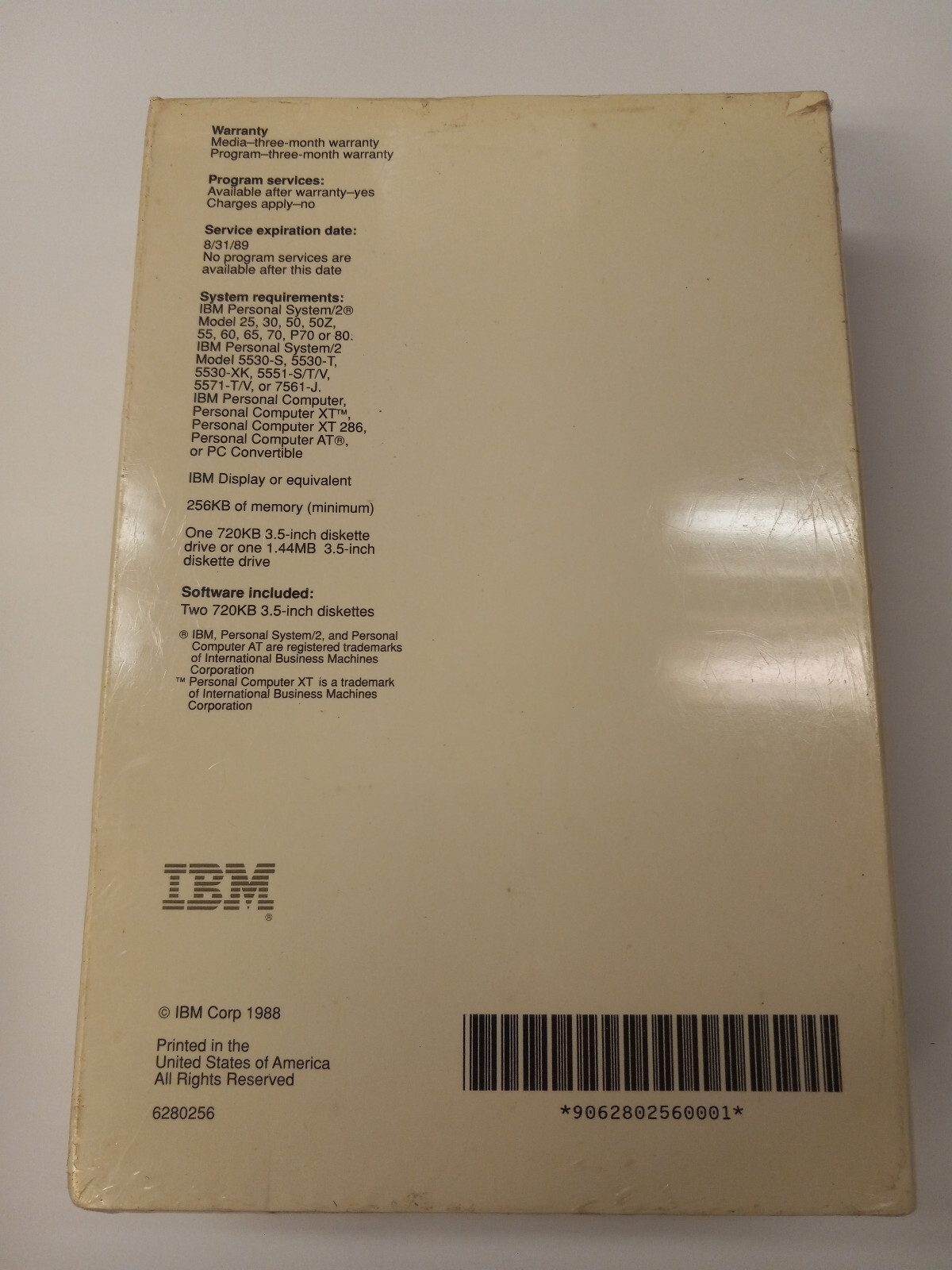 IBM Disk Operating System DOS Version 4.00 3.5″ Diskettes – BRAND NEW SEALED