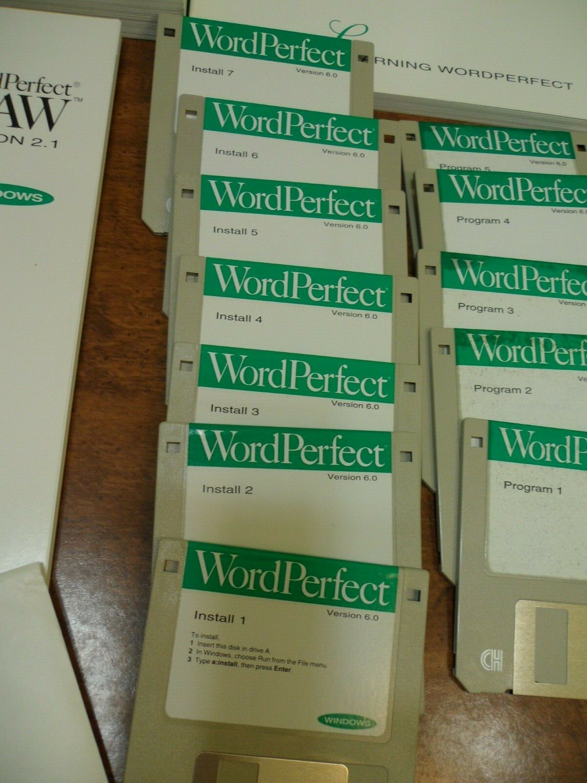 Vintage WordPerfect Version 6.0 Windows System Competitive Trade-up