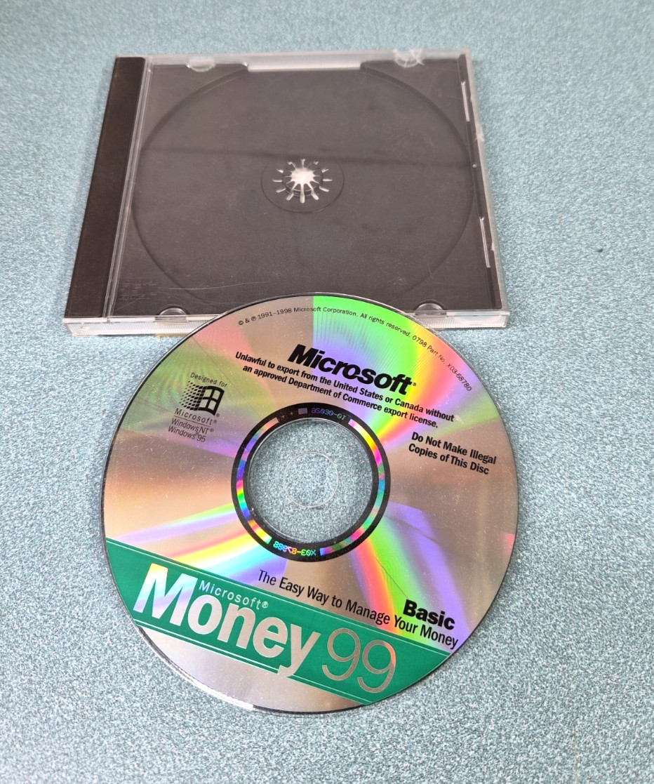 Sealed Windows 95 OEM CD Office 2000 Works Exploring Windows 95 Money Lot