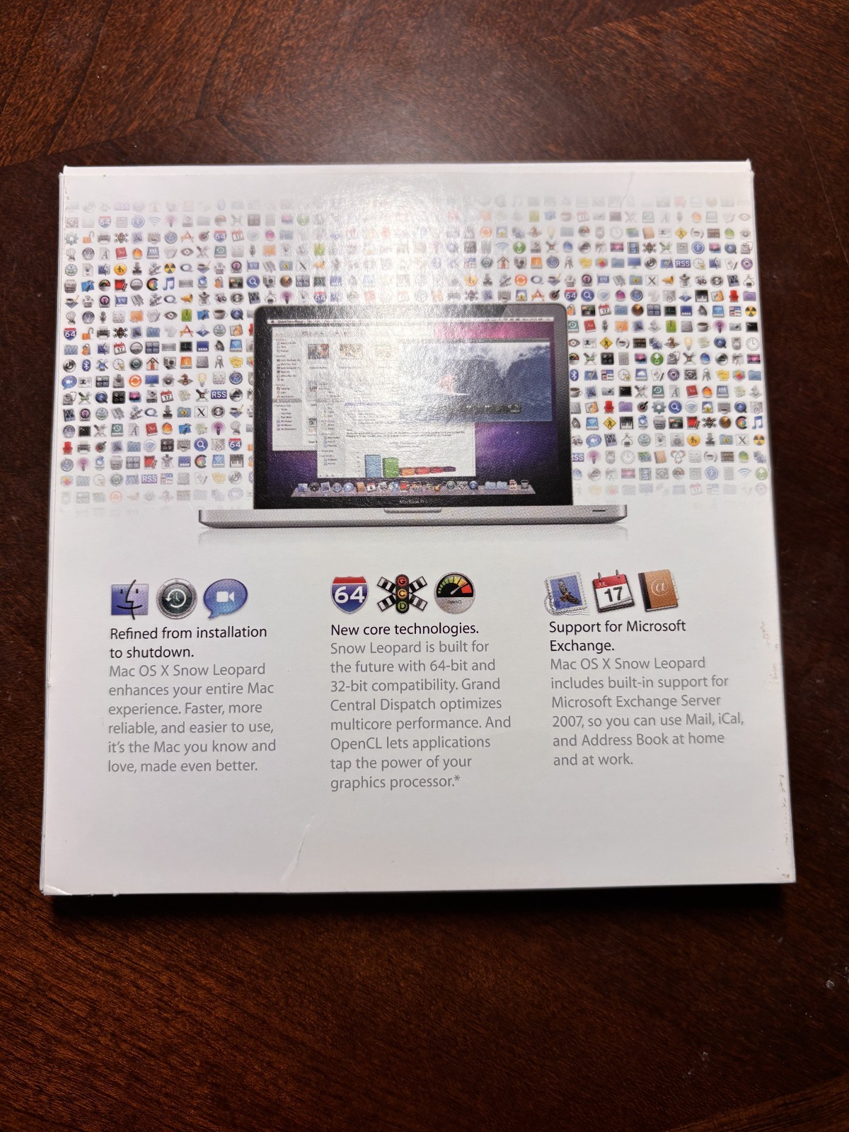 Apple Snow Leopard Mac OS X 10.6.3 Operation System Install Retail MC573Z/A DVD