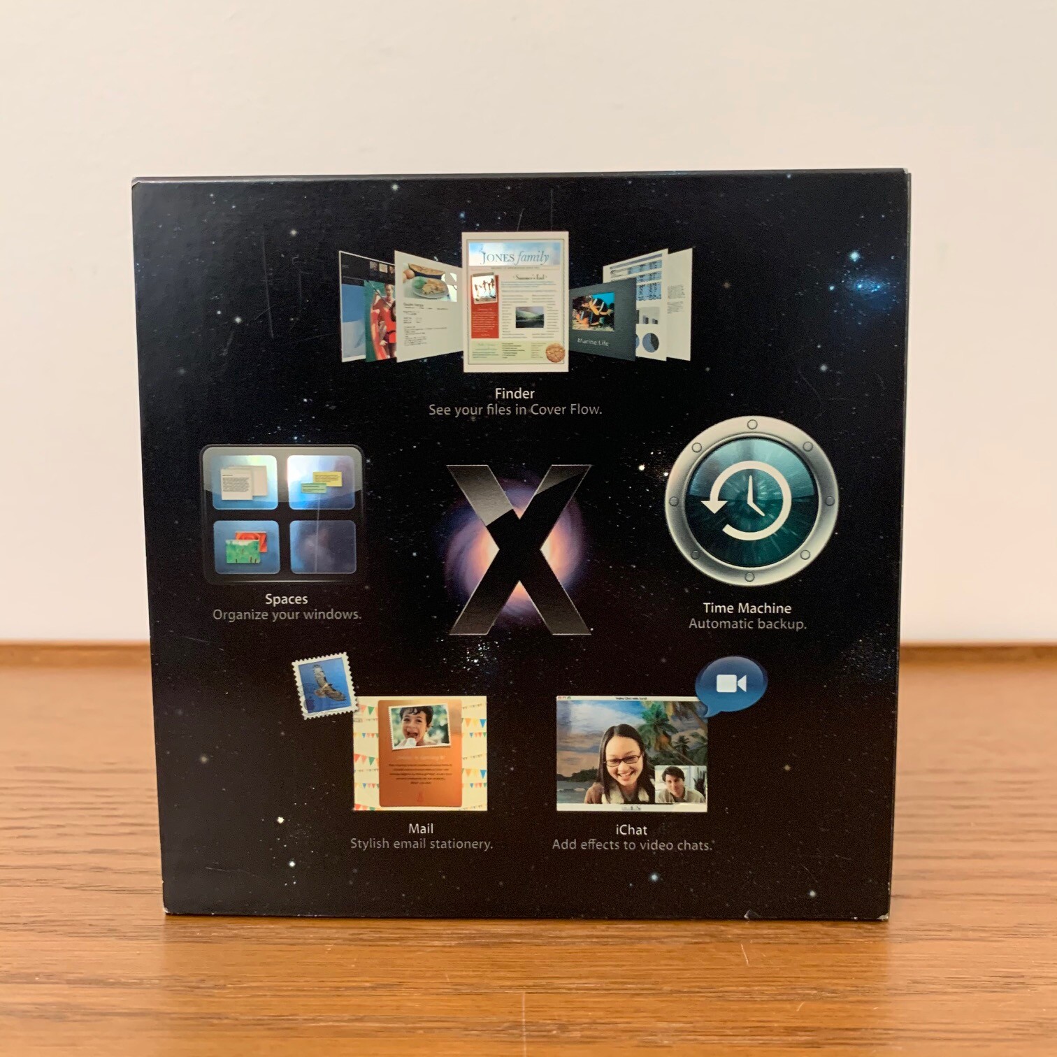 APPLE MAC OS X LEOPARD VERSION 10.5.1  RETAIL INSTALL DVD WITH MANUAL (MB427Z/A)