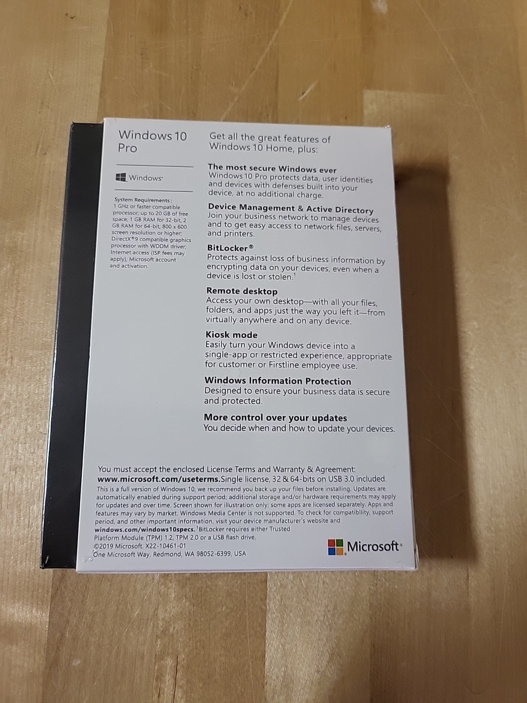 Microsoft Windows 10 Professional USB 64/32 Retail Boxed English Sealed Original
