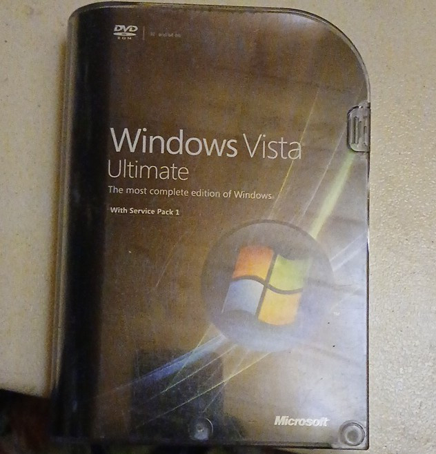 Microsoft Windows Vista Ultimate Service Pack 1 Operating System DVD English