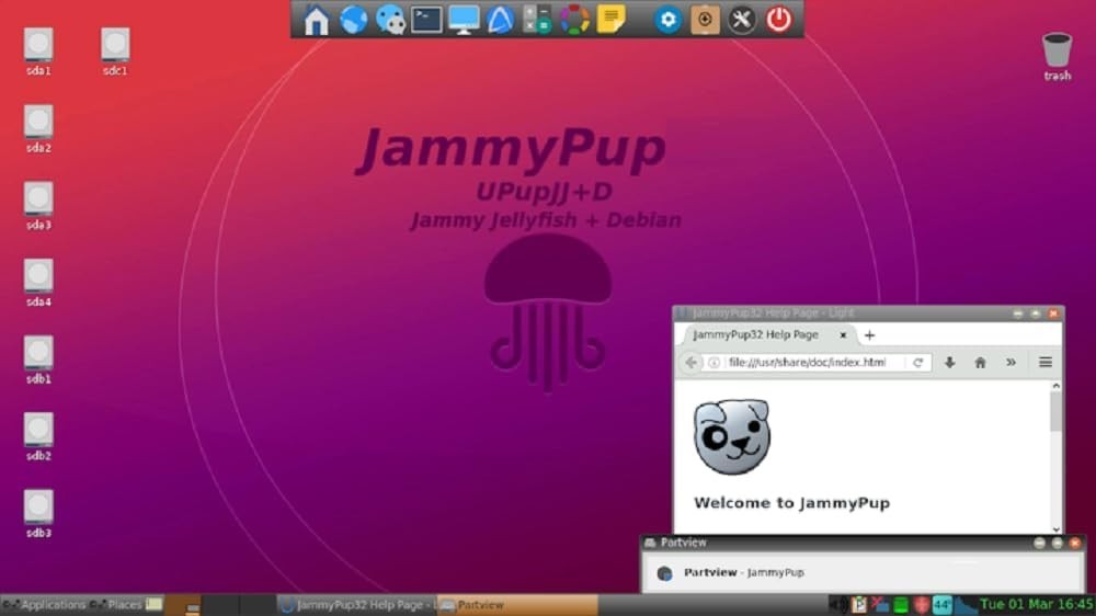 Latest New Release Puppy Linux Jammy Pup OS Operating System for PC on DVD