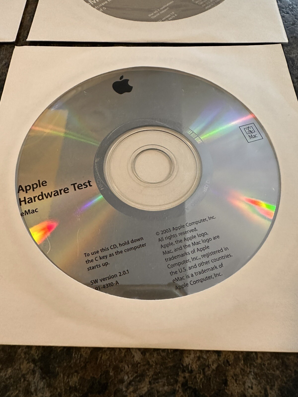 Lot of 9 Apple eMac OS X 10.3 And Software Restore 2003 Disks