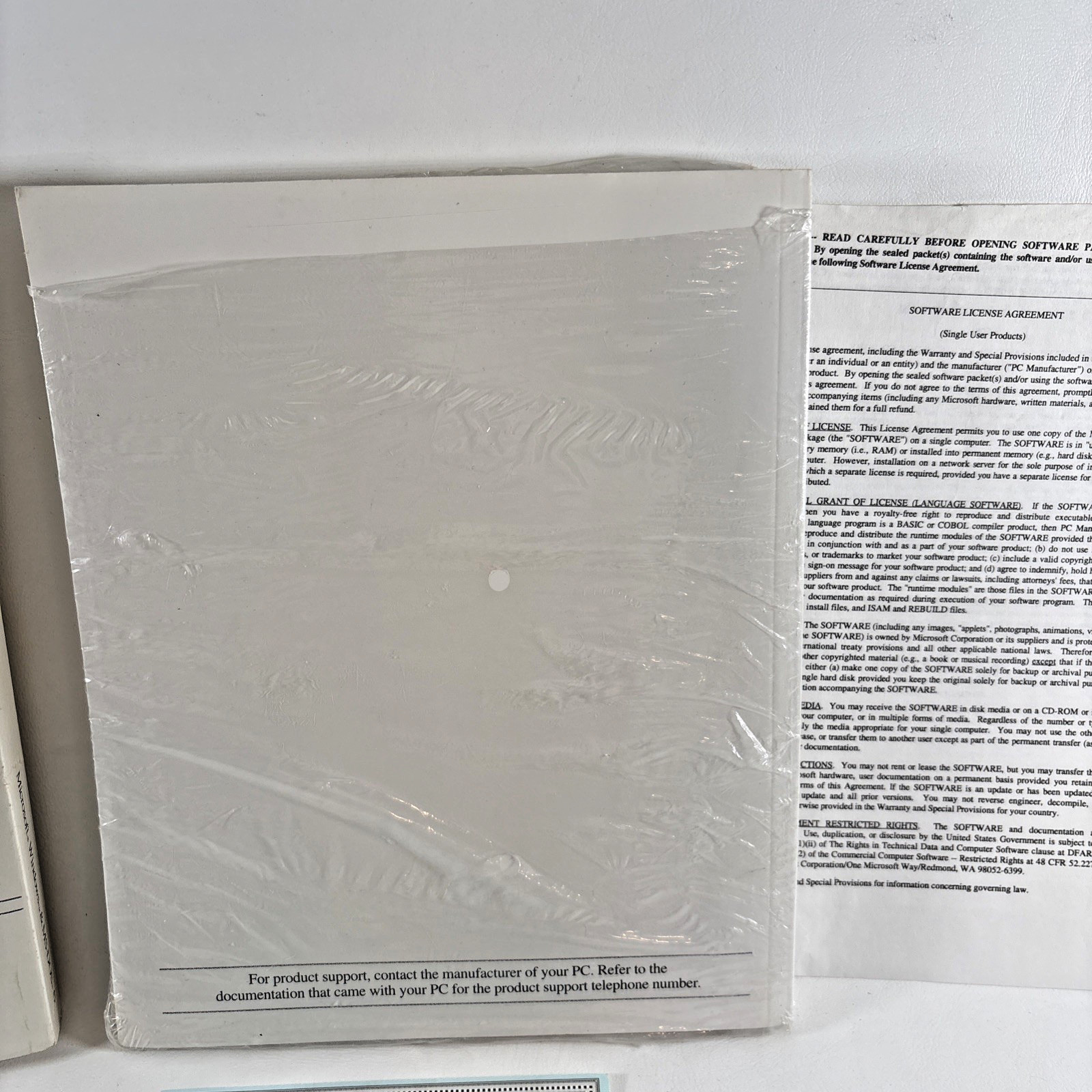 Windows 3.1 & MS-DOS 6.22 User Guides w/DISKS & Certificates of Authenticity