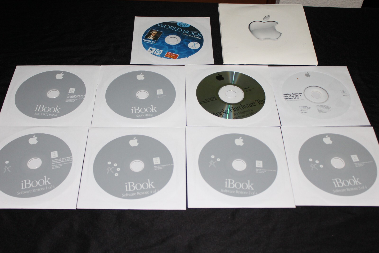 iBook Mac Macintosh OS 10.1 Software Install Restore CD Disc 10.1.4 and More