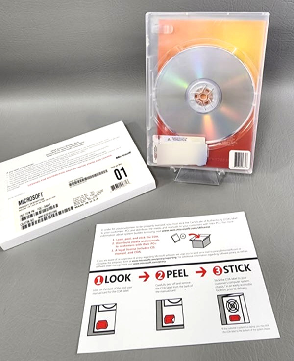 Microsoft Windows Pro 7 SP1 64-bit 1pk DSP OEI 611 DVD | NEW Old Stock