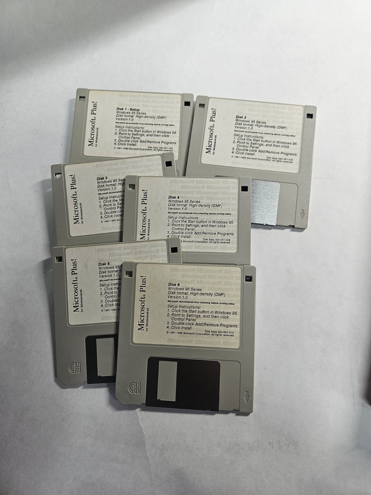 Microsoft Plus! Companion For Windows 95 3.5 floppy disk preowned