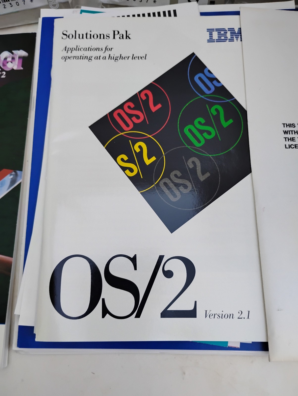 IBM OS/2 Special Edition for Windows 3.1 Diskettes Version 2.1 Windows Washer
