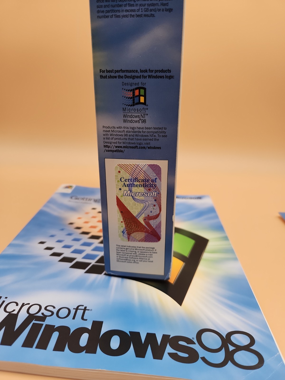 Microsoft Windows 98 Upgrade – Second Edition Installation Software – No scratch