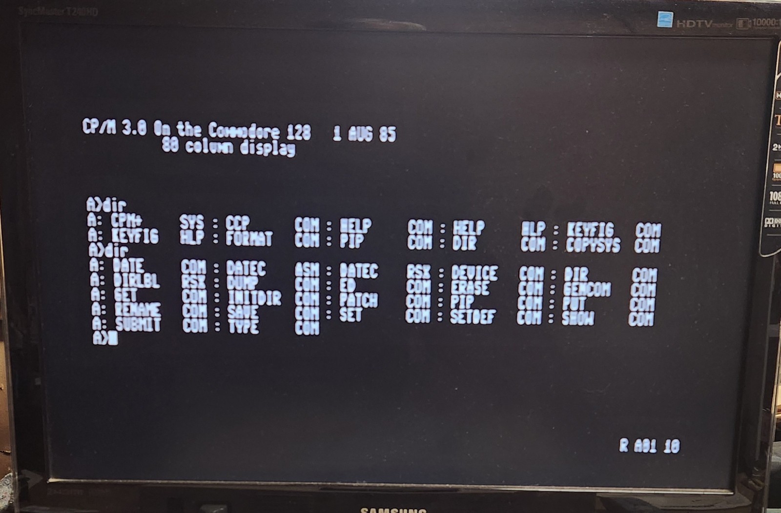 Vintage Commodore 128 CP/M 3.0 & Tutorial Disk Set, Tested, Working, As-Is