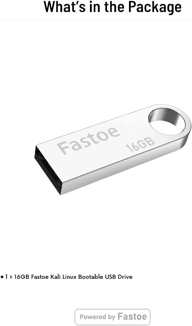 Kali Linux 64-bit Bootable Live USB Flash Drive
