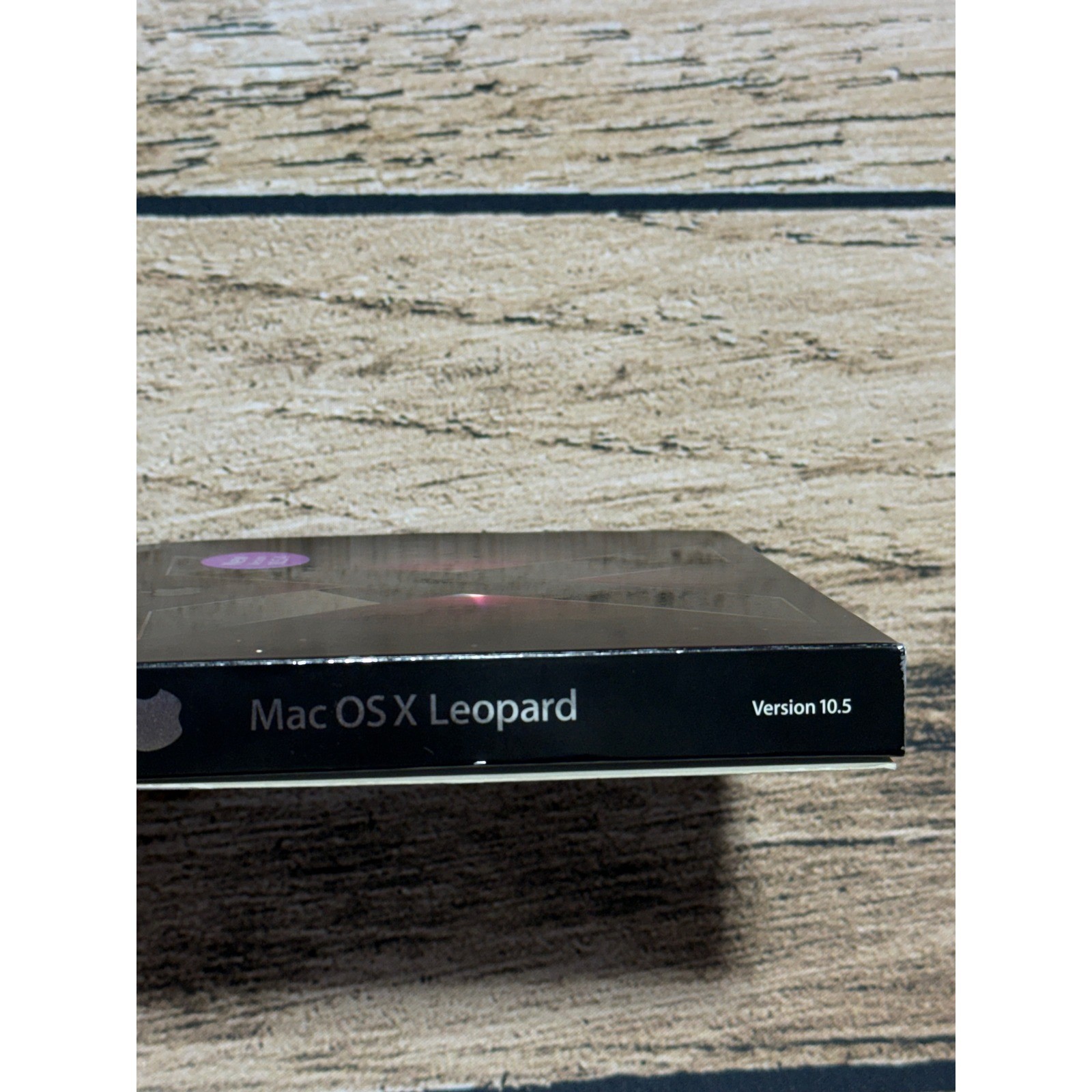 Apple Mac OS X Leopard Version 10.5.4 MB576Z/A Install DVD Software Box Manual
