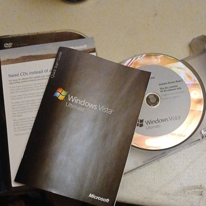Microsoft Windows Vista Ultimate Service Pack 1 Operating System DVD English