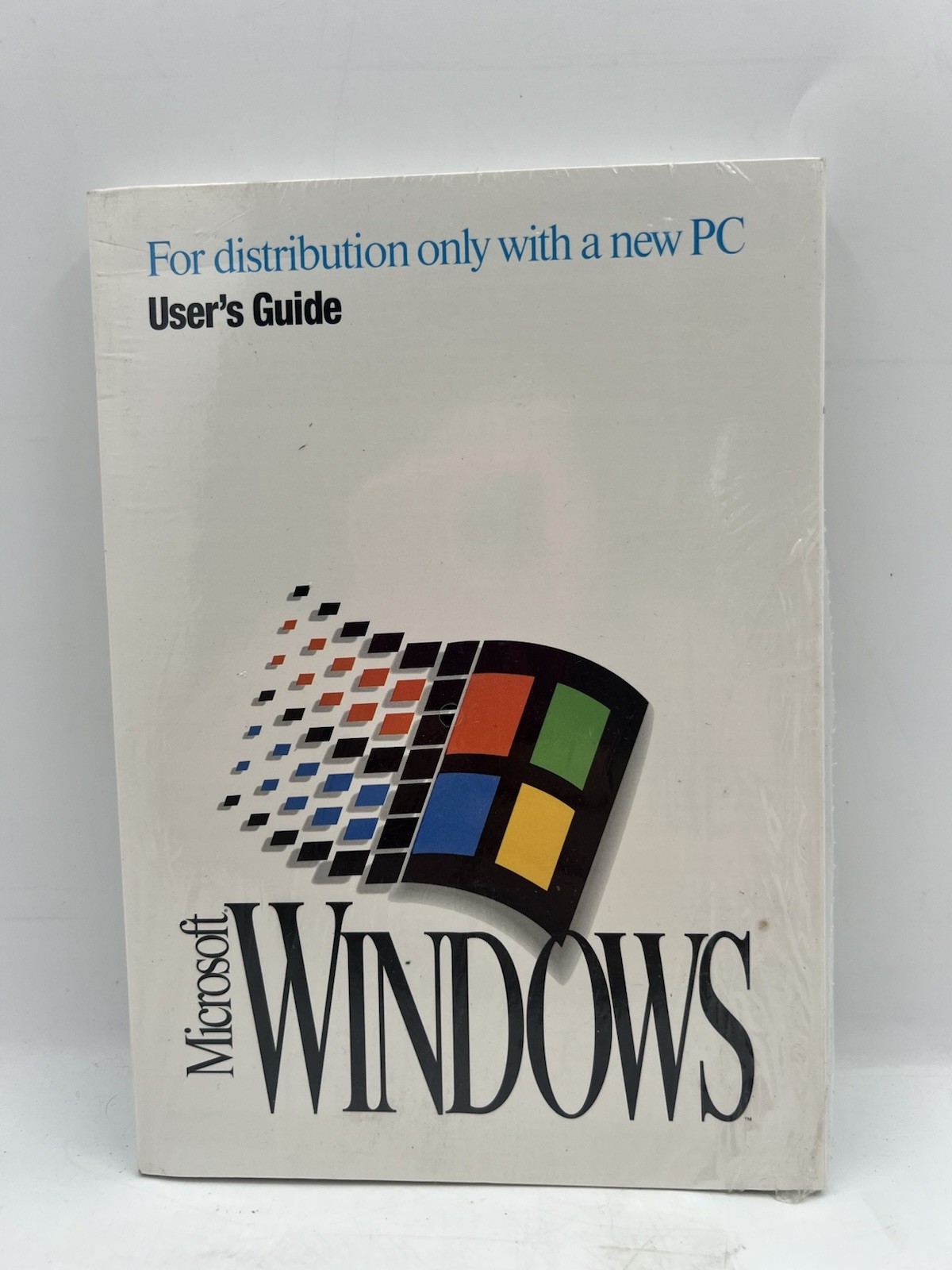 Vintage MICROSOFT WINDOWS User’s Guide for Operating System Version 3.1 NO DISC