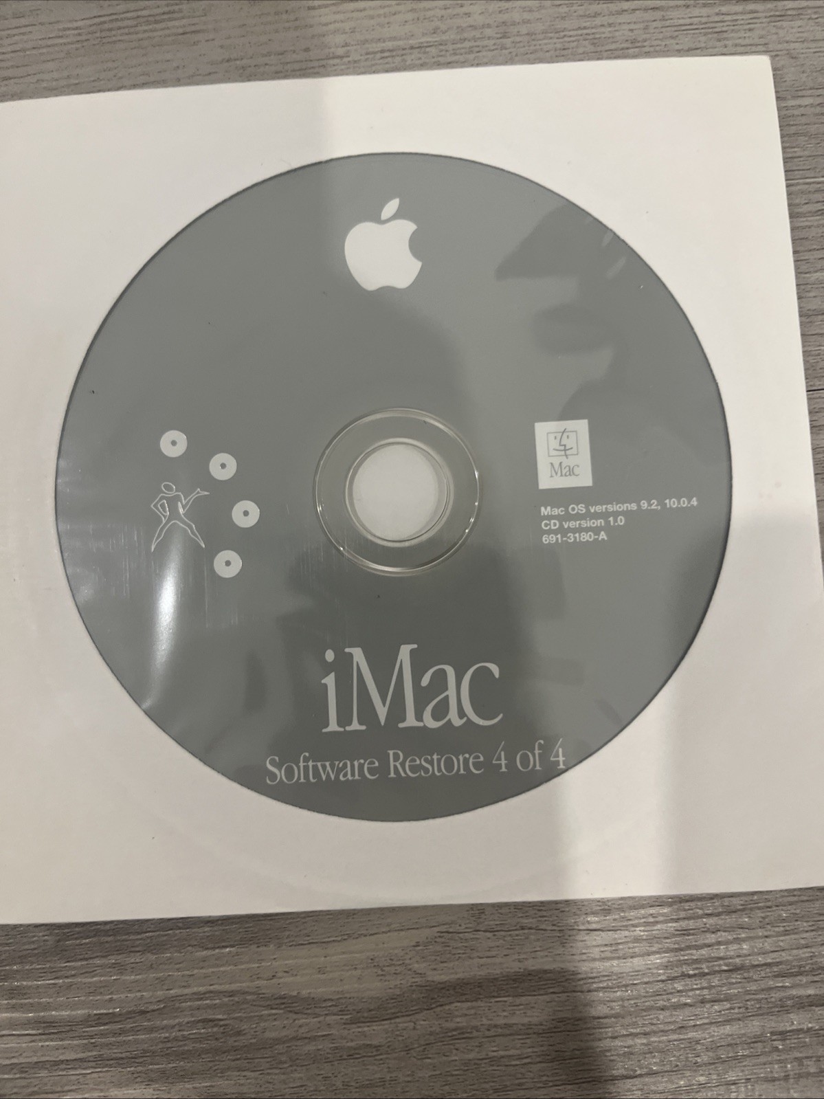 Apple Software Lot of 8 CDs OS 9.2 10.0.4 Install Restore iMac Discs