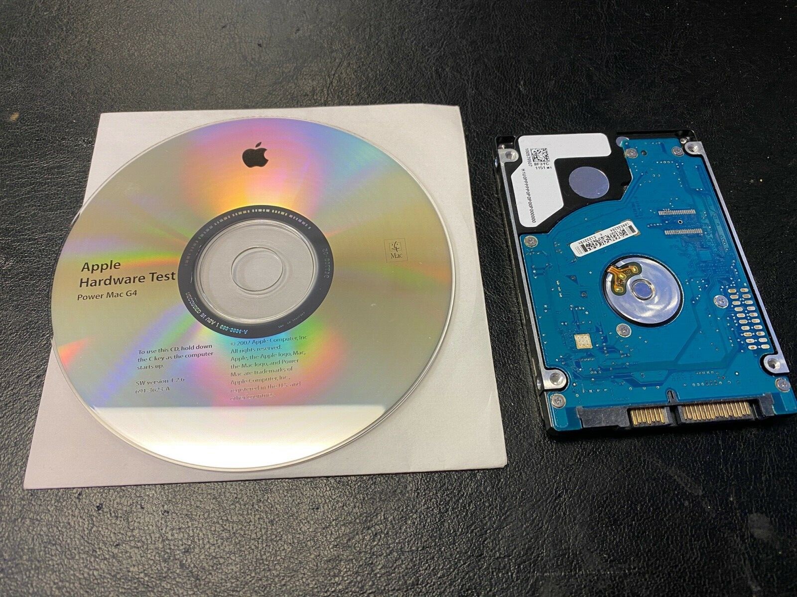 Apple Hardware Test: Power Mac G4 (SW v1.2.6) (691-3623-A) & HARD DRIVE