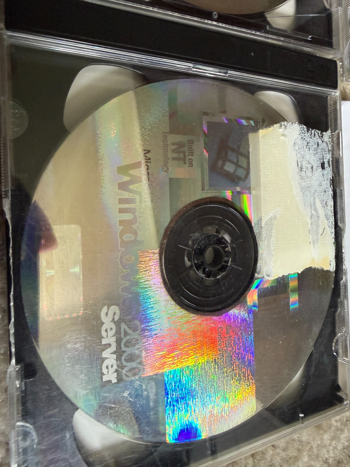 Lot of 4 Microsoft Windows 2000 Server CD WITH PRODUCT KEY Advanced