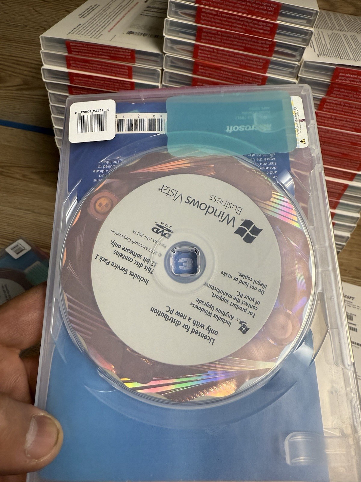 Genuine Microsoft Windows Vista Business Installation Discs (OEM) No License Key