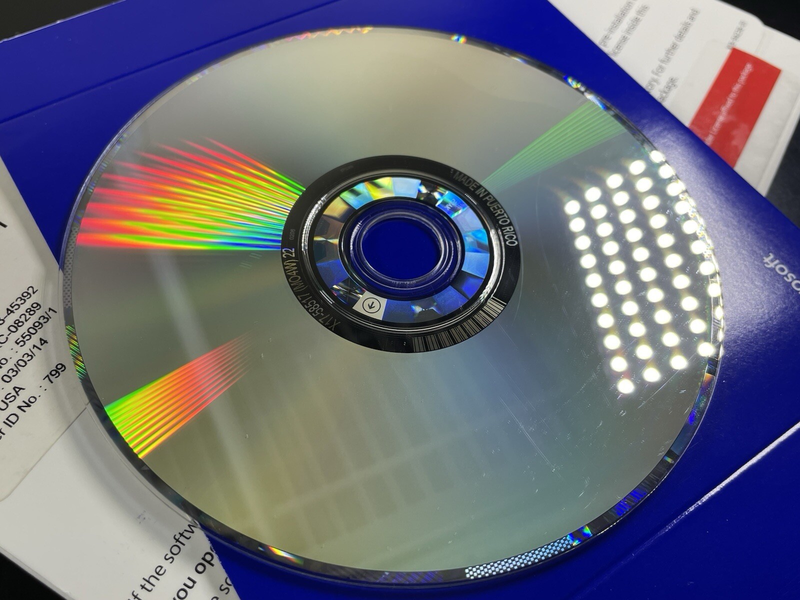 Microsoft Windows 7 Professional 64 SP1 Bit Full Version DVD W/ Product Key