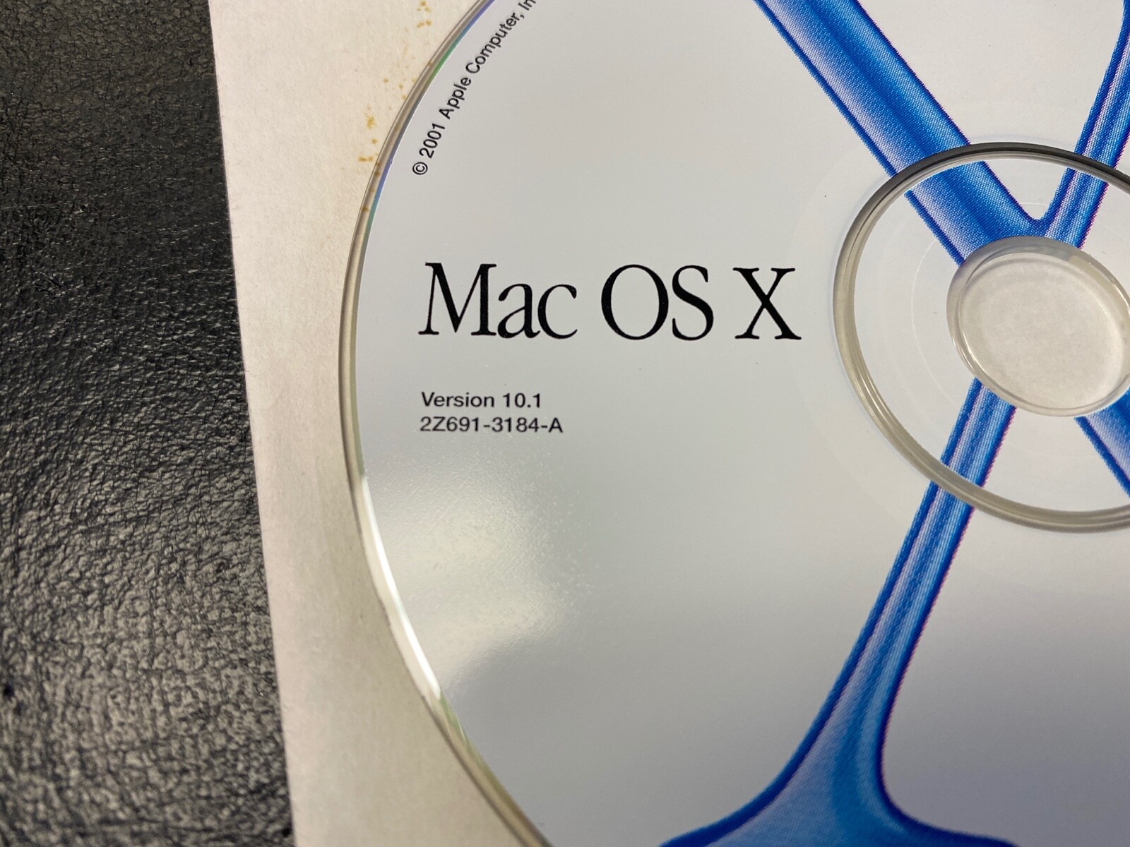 Mac OS X 10.1 Software Upgrade CD And Developer Tools