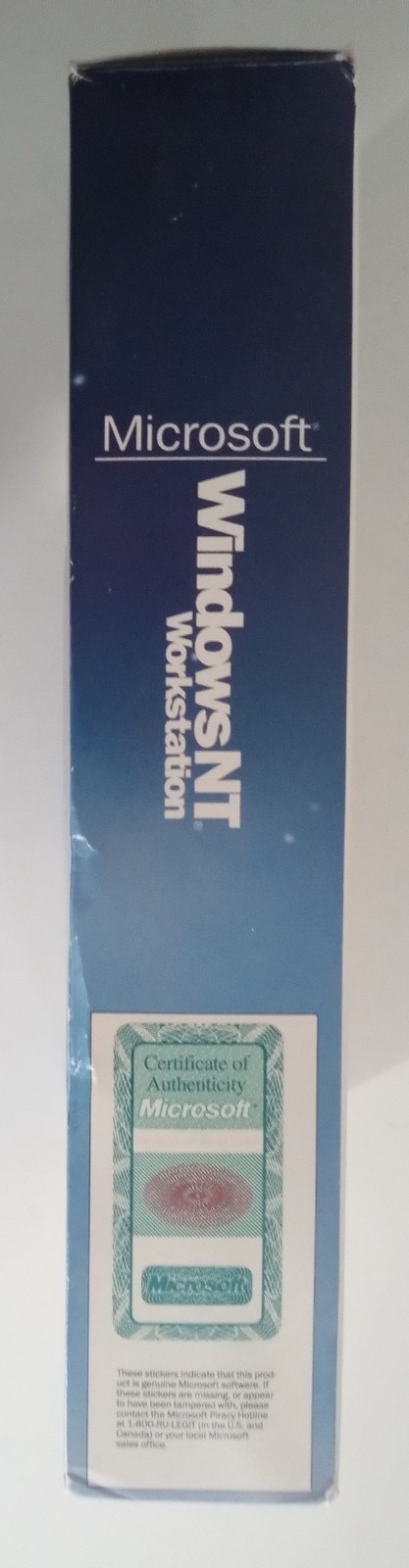 Microsoft Windows NT Workstation 4.0 CD Floppies Full Version Retail w/ CD Key