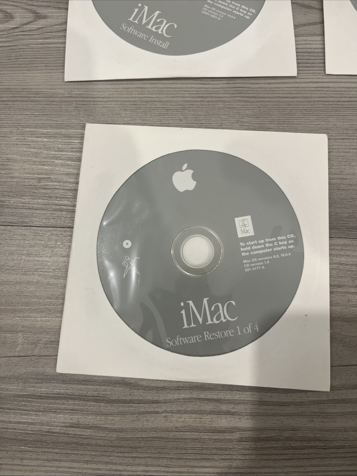 Apple Software Lot of 8 CDs OS 9.2 10.0.4 Install Restore iMac Discs