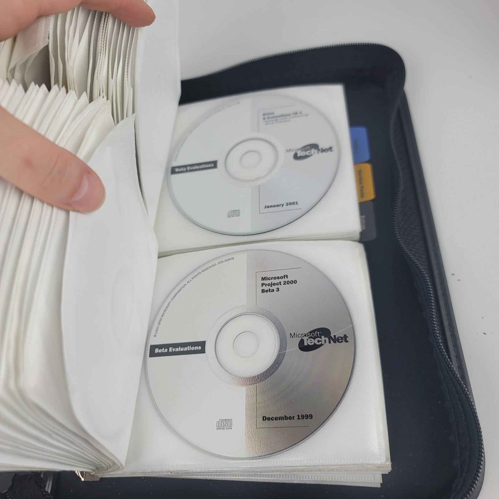 Vtg Microsoft Tech Net Plus Monthly CD Subscription 1999 2000 2001 Discs Drivers