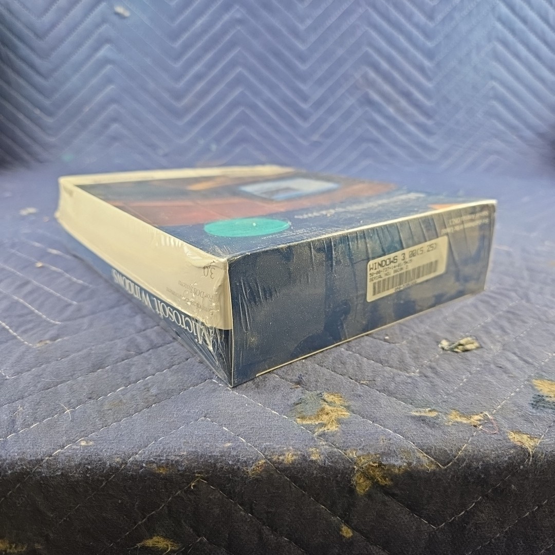 Microsoft Windows 3.0 – 5.25″ Floppy Version – Sealed Operating System OS