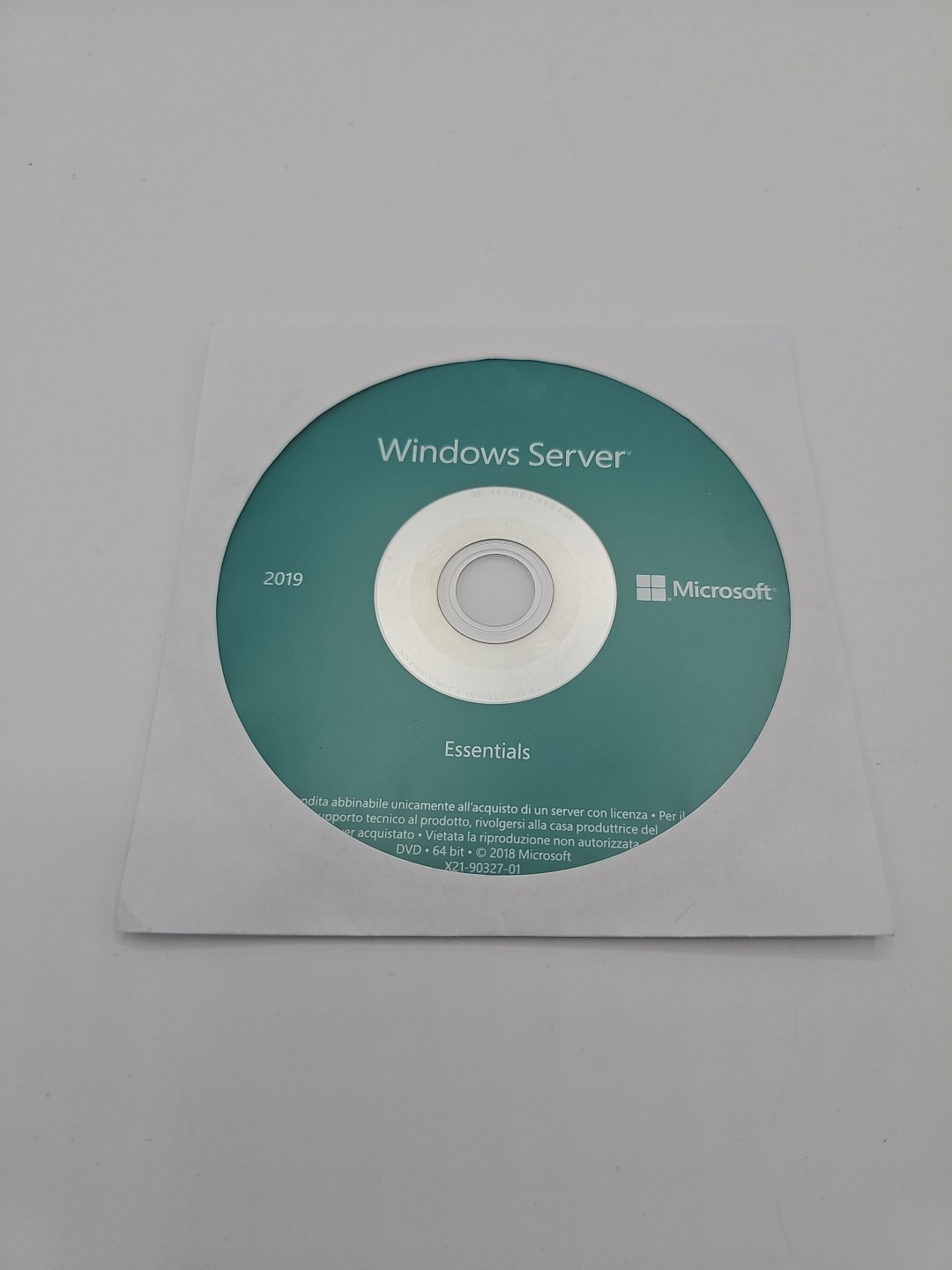 Windows Server 2019 Essentials CD INSTALLATION SETUP NO KEY